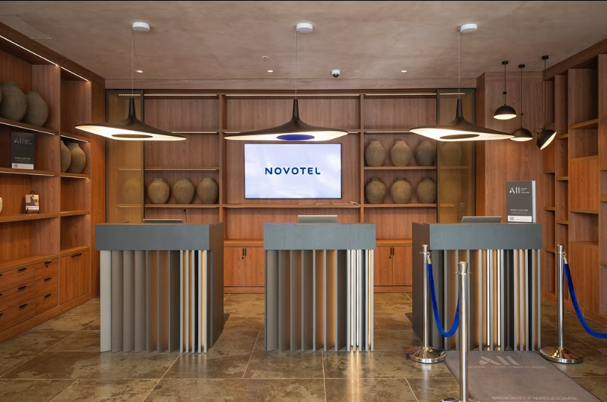 Reception Hotel Novotel Lavant